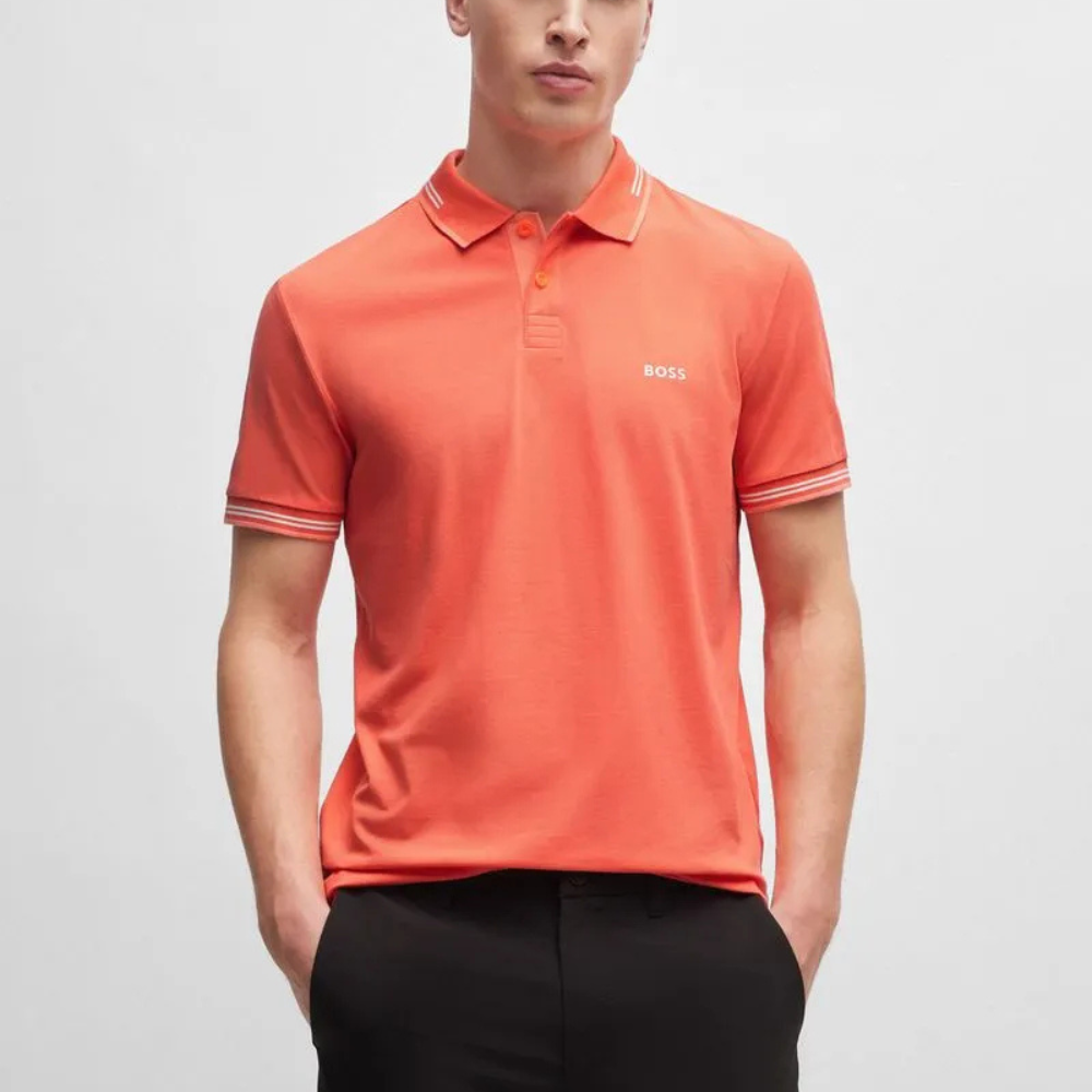 Men’s Cotton Piqué Polo Shirt – Classic Fit