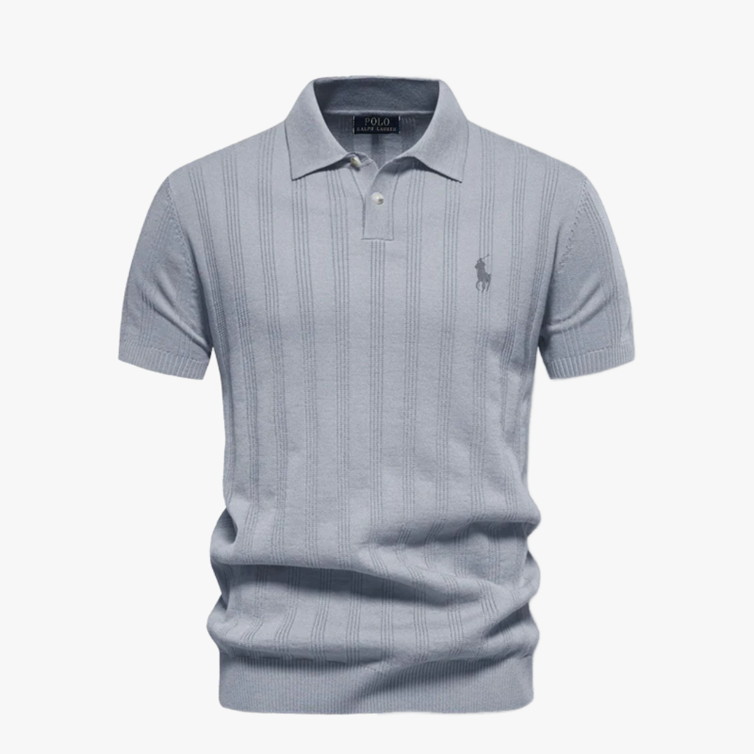R&L™ structured tricot polo shirt