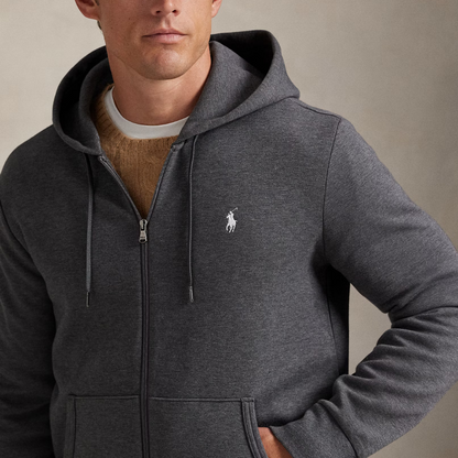 Double-Knit Full-Zip Hoodie