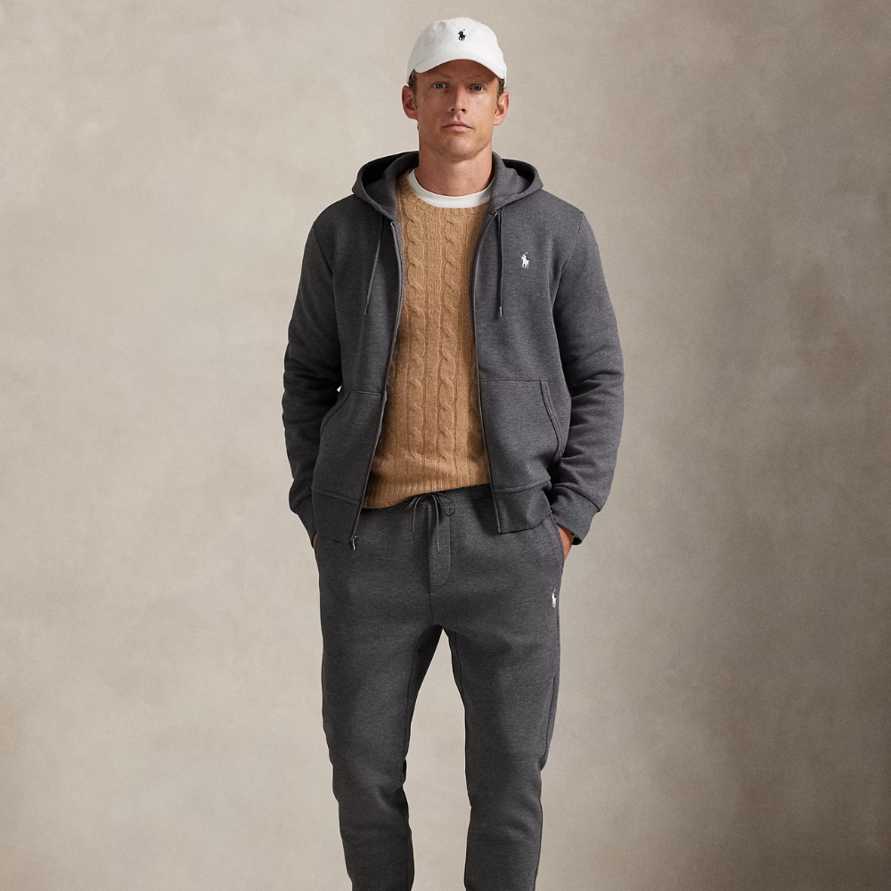Double-Knit Full-Zip Hoodie