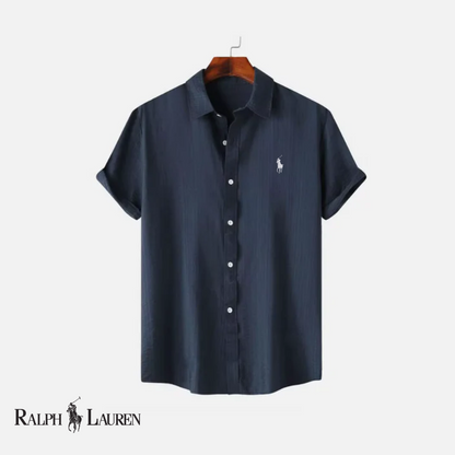 Polo Linen Button-Up Shirt