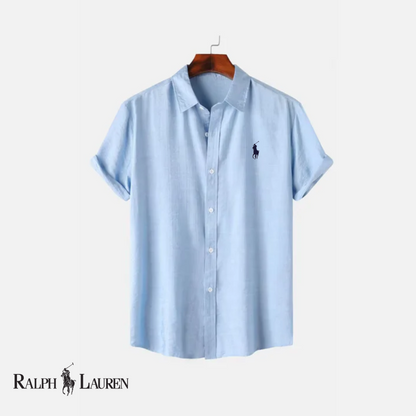 Polo Linen Button-Up Shirt