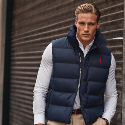 Polo Packable Down Vest