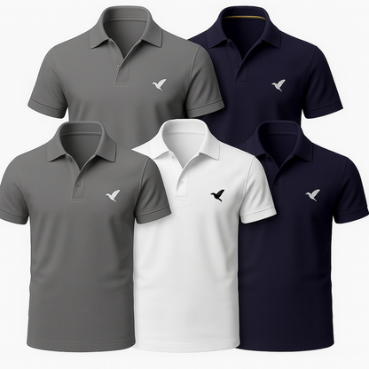 [BUY 3, GET 5] Kit 5 Polo Essential