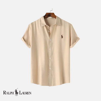 Polo Linen Button-Up Shirt