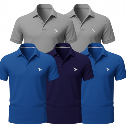 [BUY 3, GET 5] Kit 5 Polo Essential