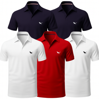 [BUY 3, GET 5] Kit 5 Polo Essential