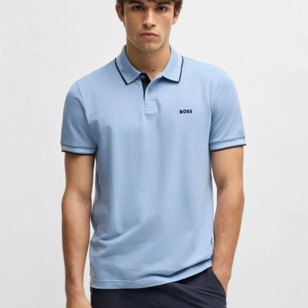 Men’s Cotton Piqué Polo Shirt – Classic Fit