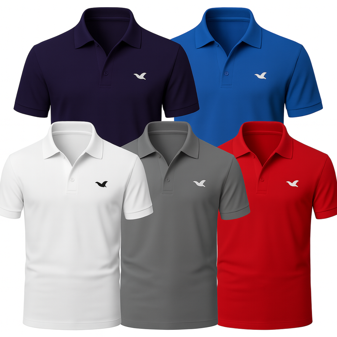 [BUY 3, GET 5] Kit 5 Polo Essential
