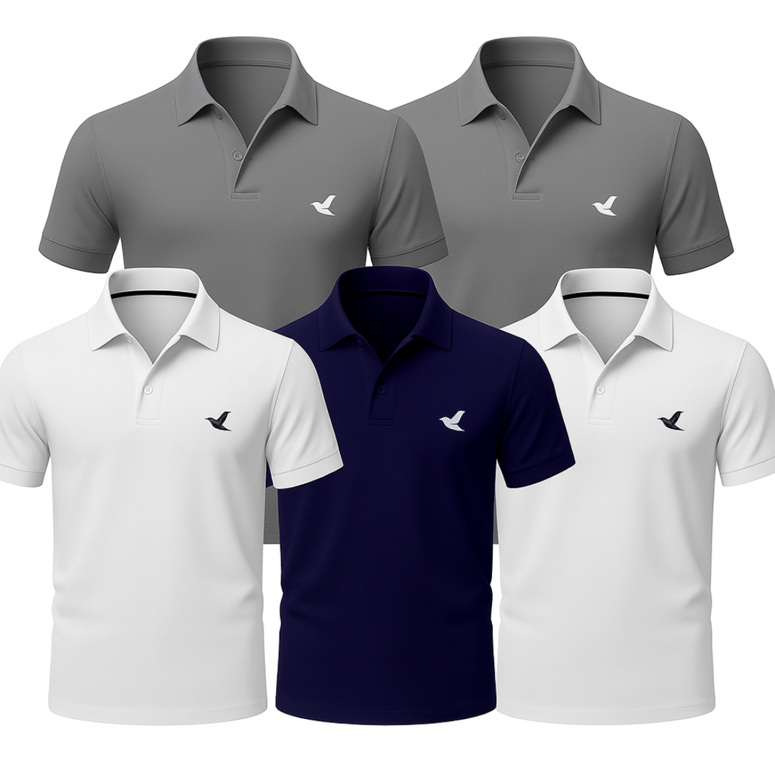 [BUY 3, GET 5] Kit 5 Polo Essential