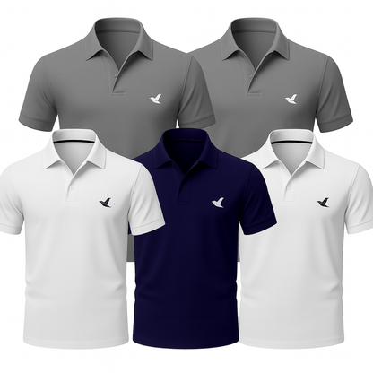 [BUY 3, GET 5] Kit 5 Polo Essential