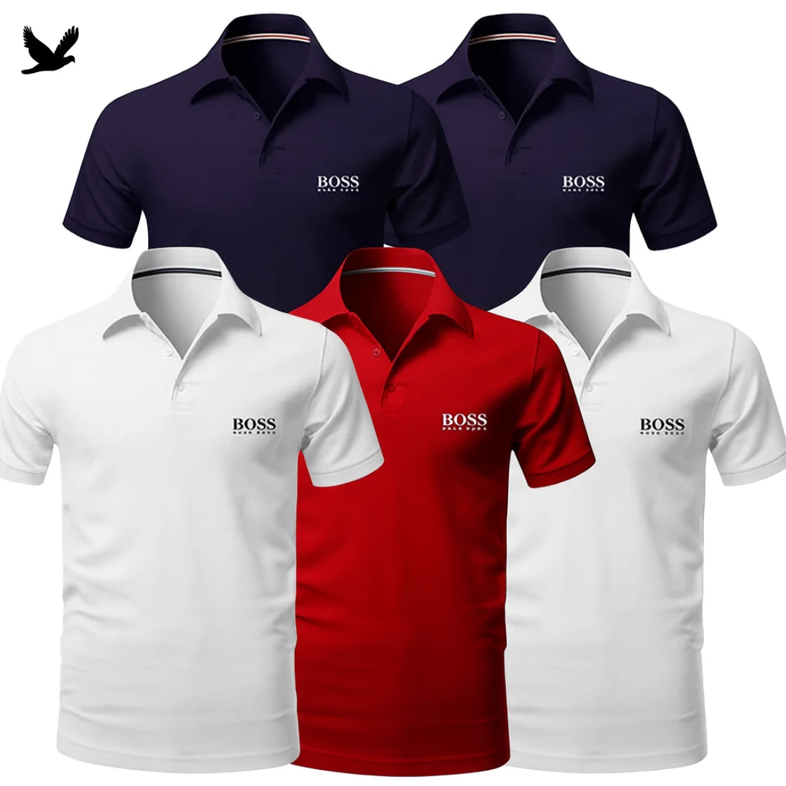 [BUY 3, GET 5] | Kit 5 Polo Essential