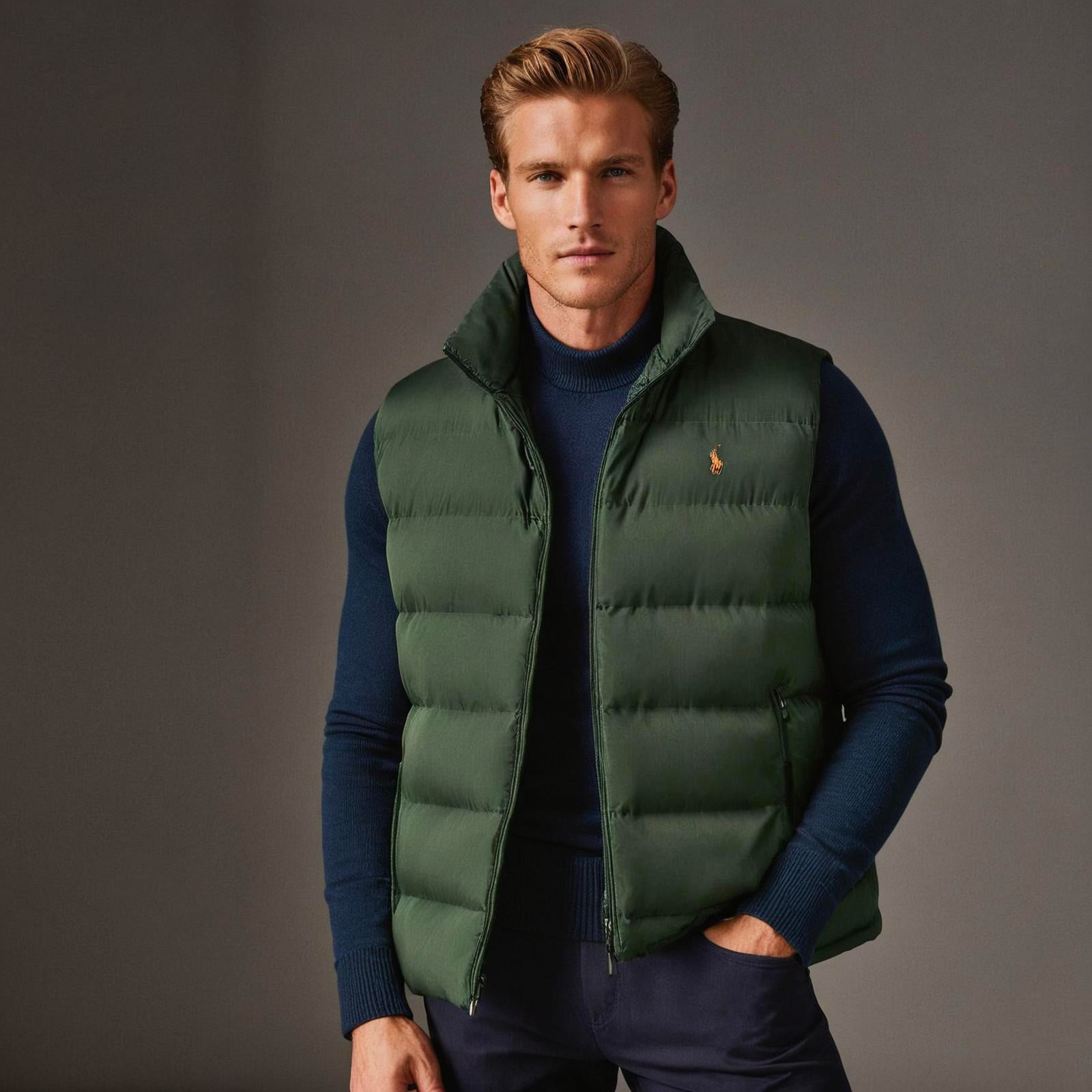Polo Packable Down Vest