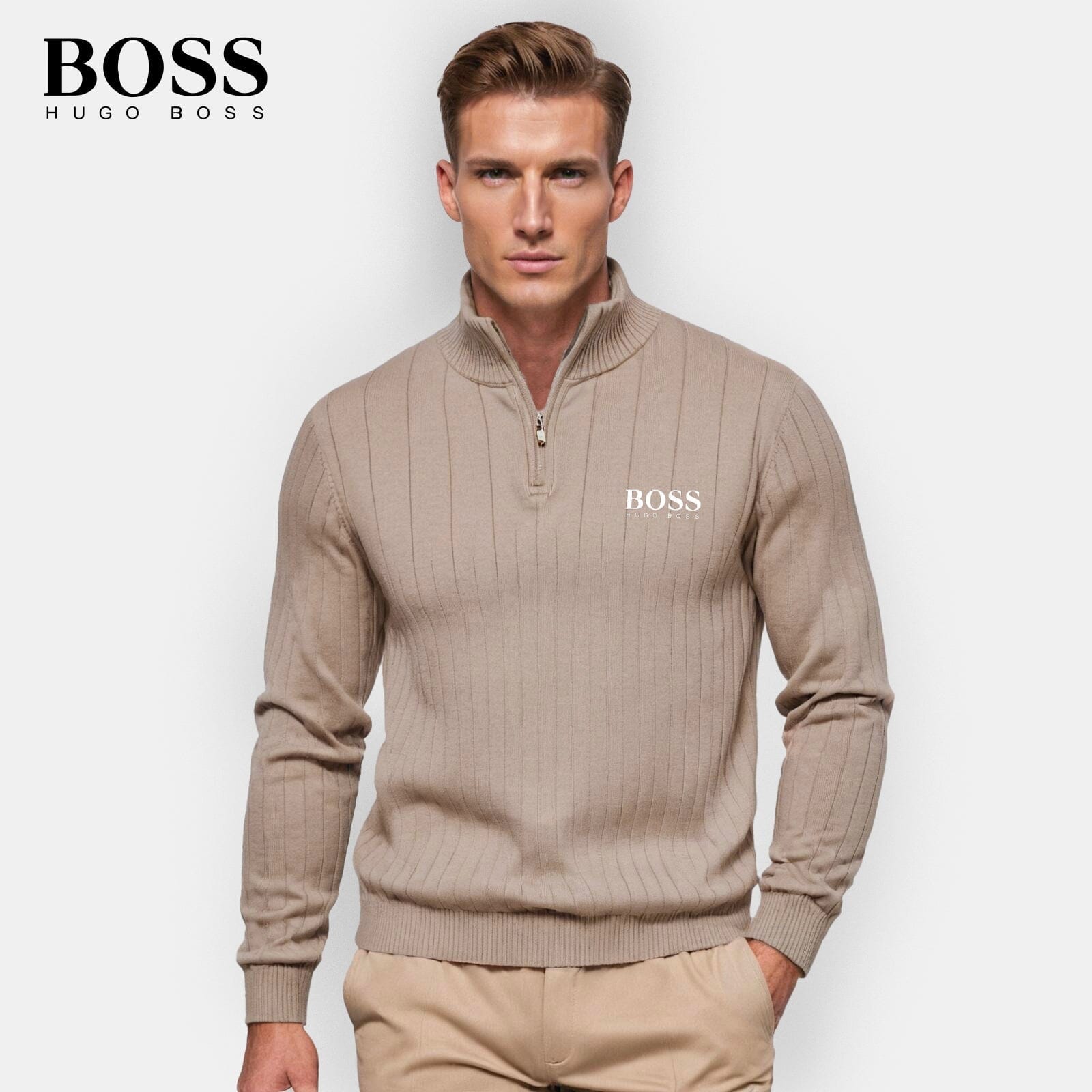 Men’s Full-Zip Sweater (Clearance)